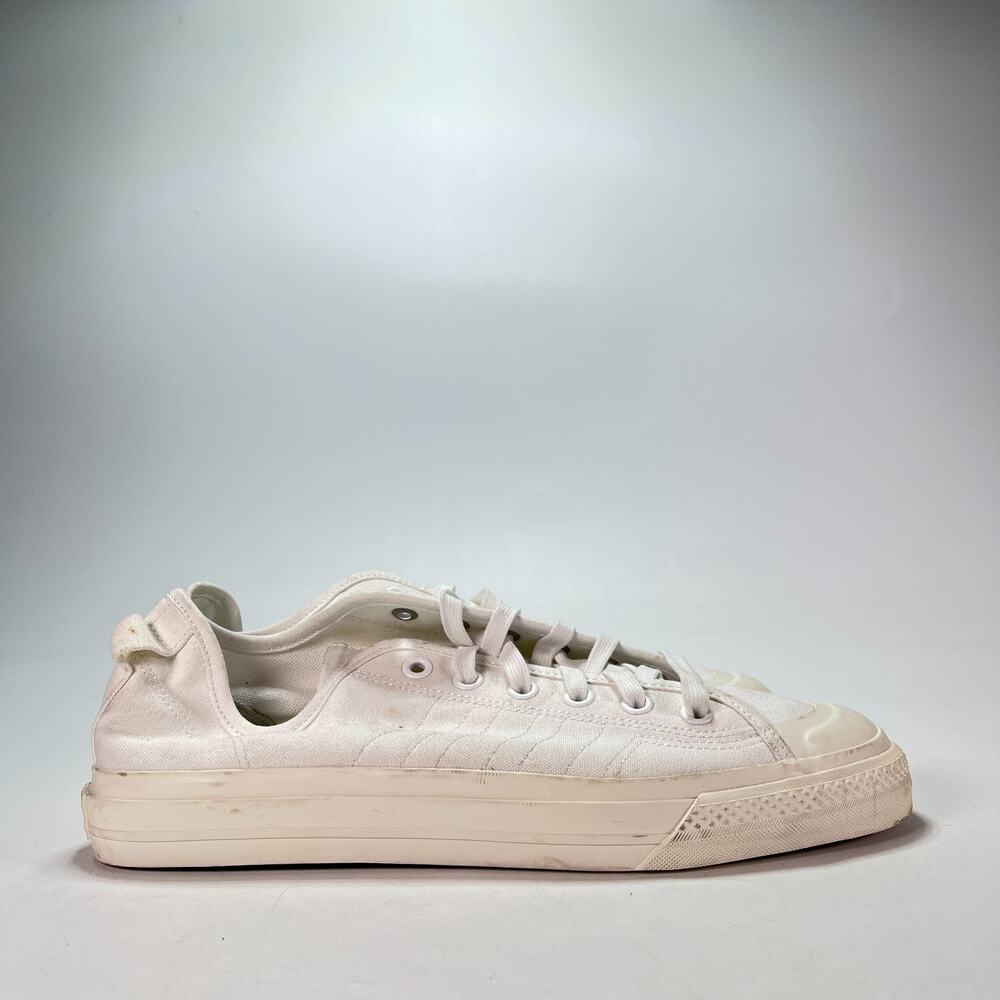 adidas Originals Nizza RF Cloud White Canvas Casual Sneakers EF1883 Mens Sz 10.5